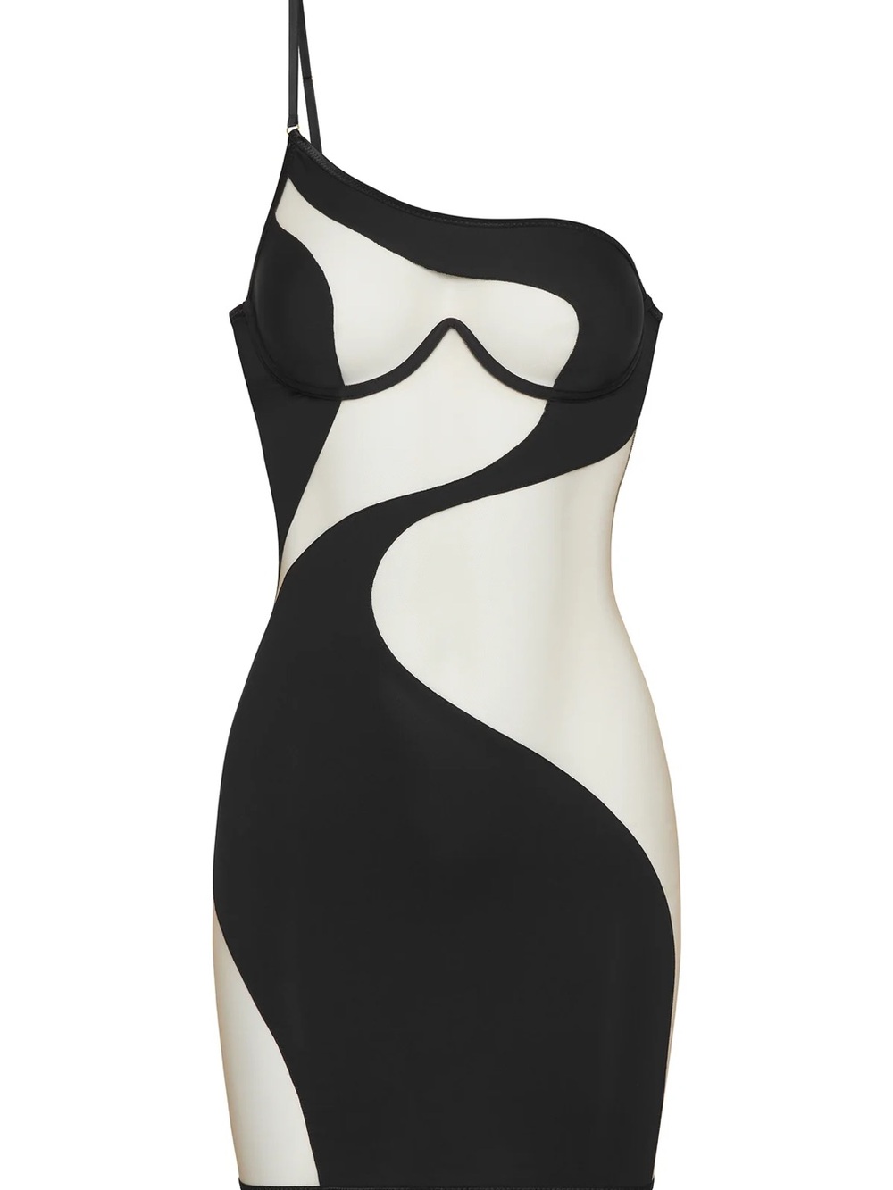 CARMEN DRESS NUDE Small Dress | God Save Queens | Black Sheer Bodycon + bag
